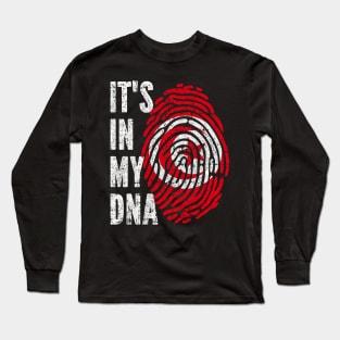 IT'S IN MY DNA Tunisia Flag Men Women Kids Long Sleeve T-Shirt